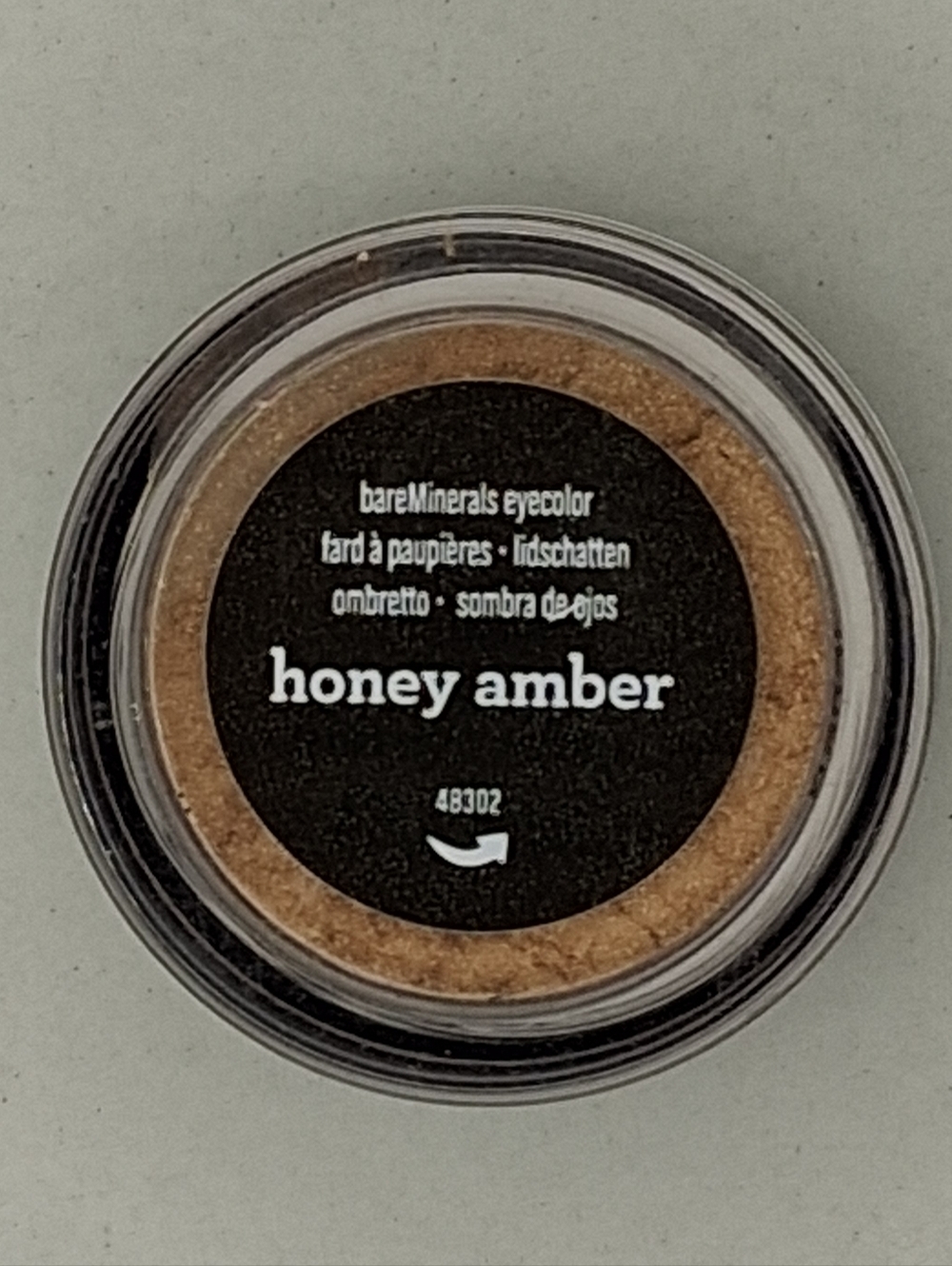 bareMinerals Eye Color Eyeshadow Petite Half Size Mineral Powder   'Honey Amber'